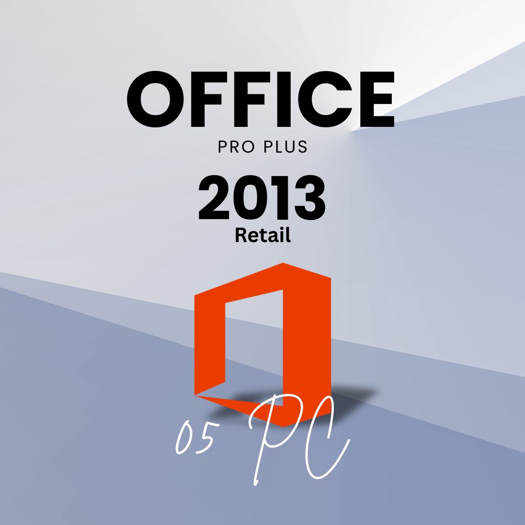 Office 2013 Pro Plus 5PC [Retail Online]